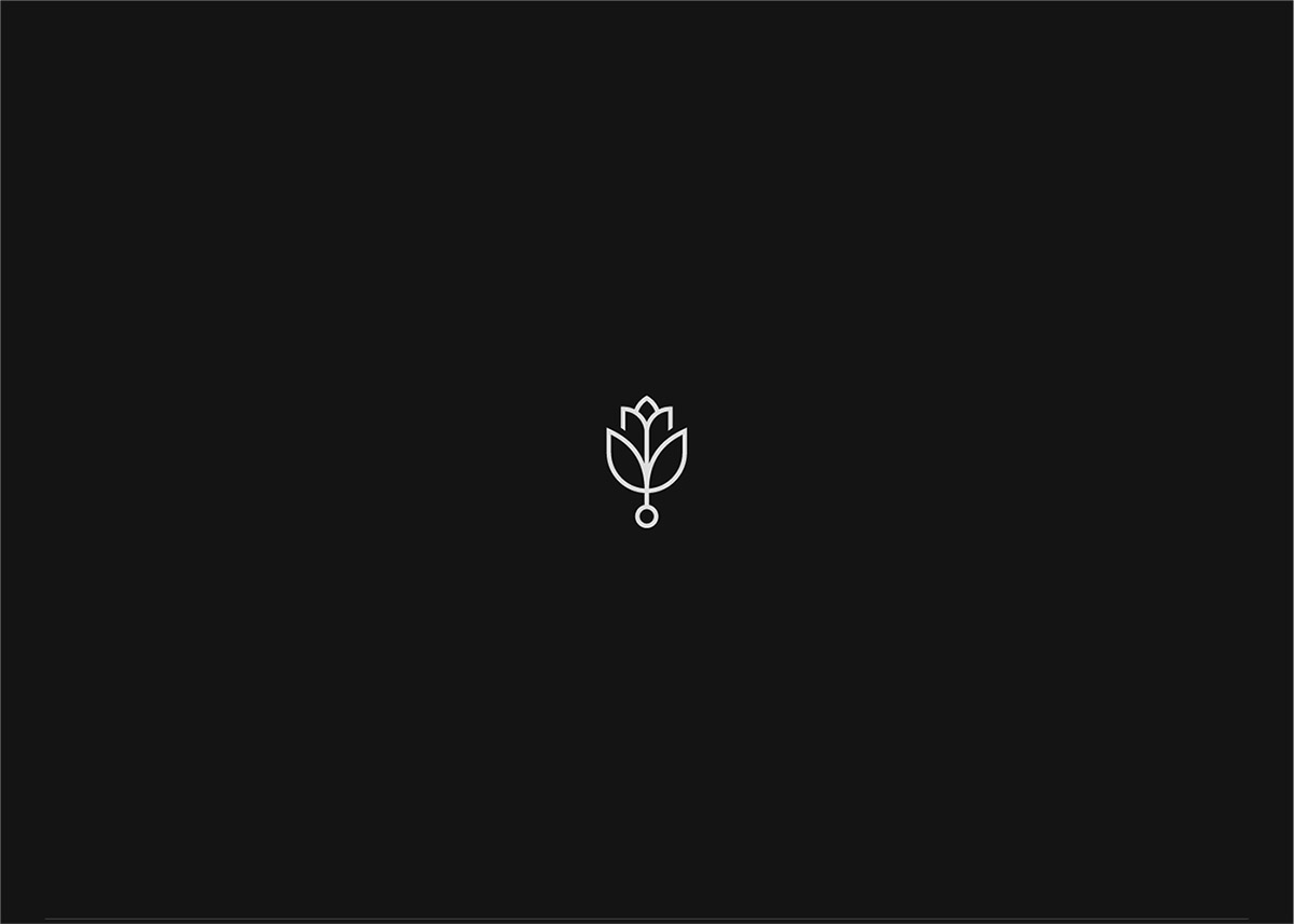 20個美學(xué)平衡的簡單logo設(shè)計示例靈感-花朵