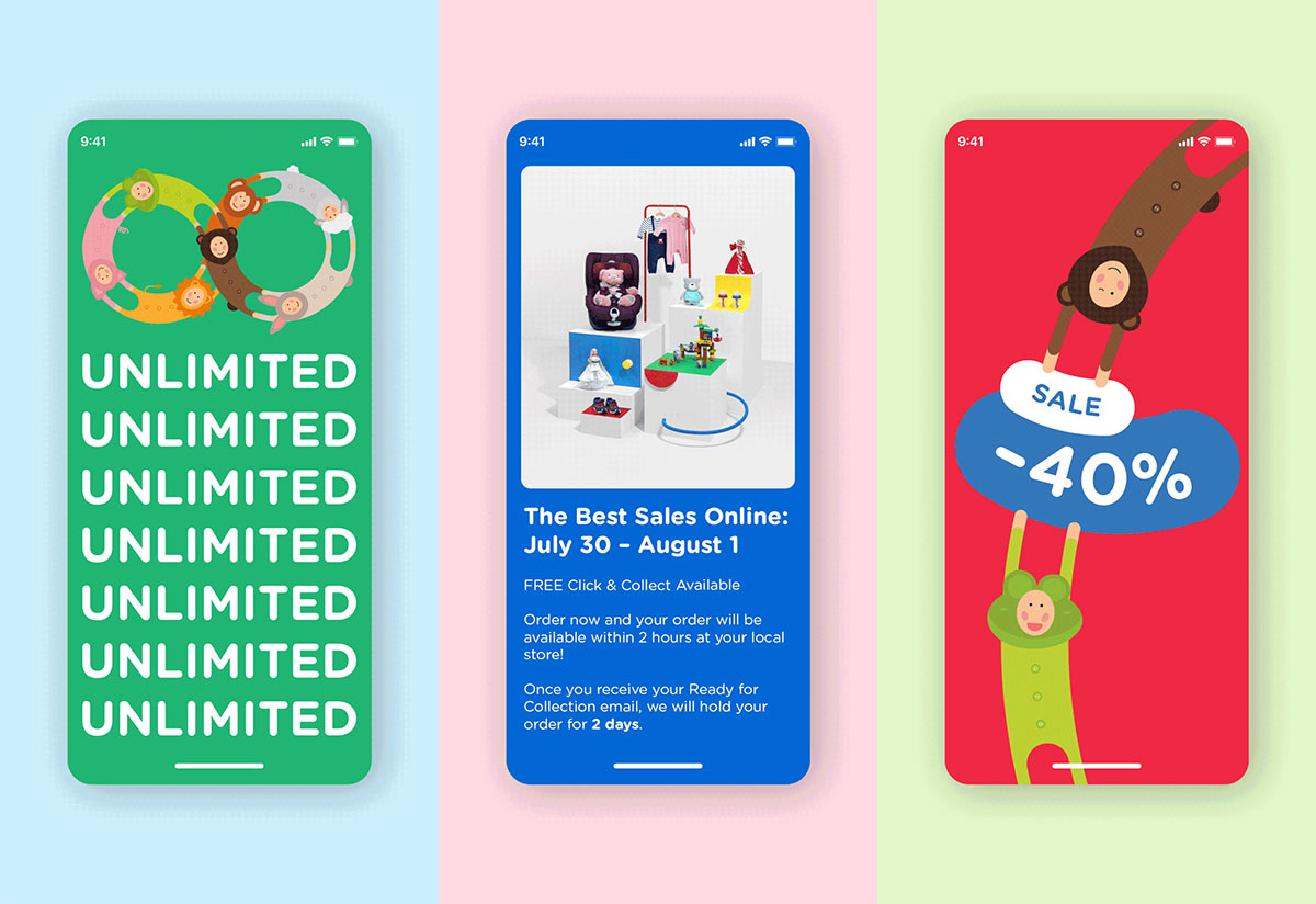 Baby City 嬰兒城嬰兒用品品牌vi設(shè)計(jì),首尾相連的卡通人物視覺 Baby City 嬰兒城嬰兒用品品牌vi設(shè)計(jì),首尾相連的卡通人物視覺