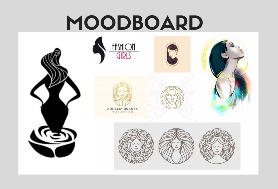 Alison艾 莉森化妝品品牌logo設(shè)計“女性頭像”圖案