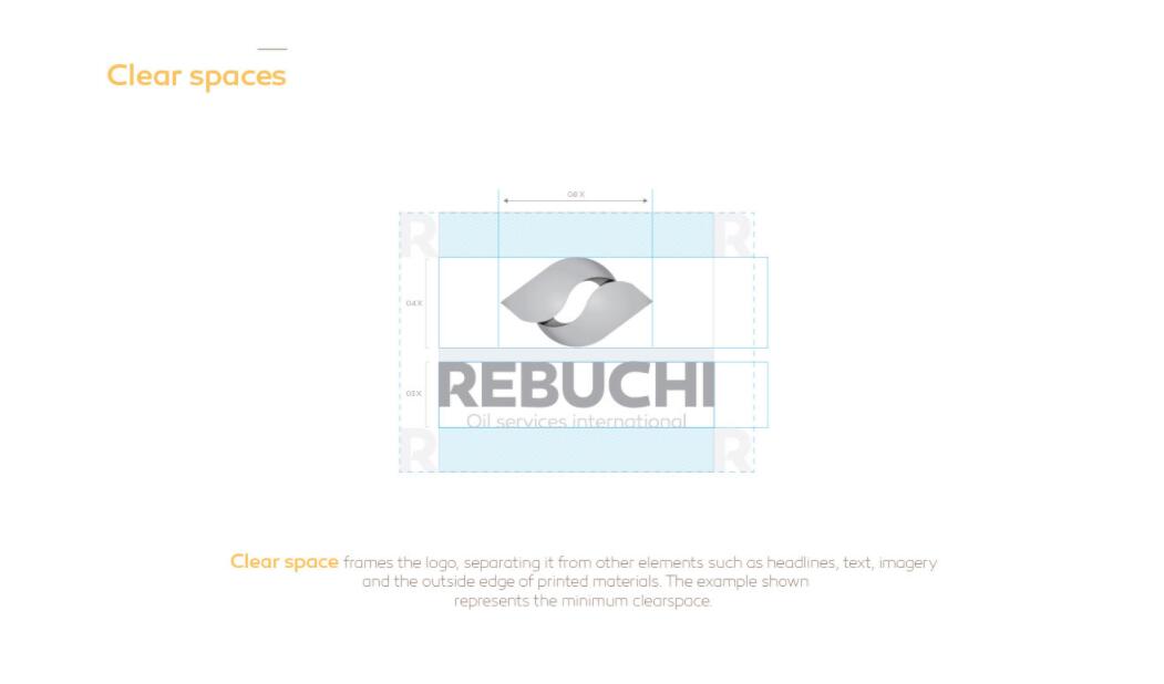 Rebuchi 油田服務公司標志設計“交互循環(huán)”