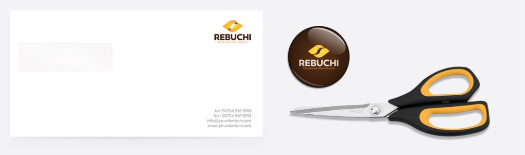 Rebuchi 油田服務公司標志設計“交互循環(huán)” vi設計