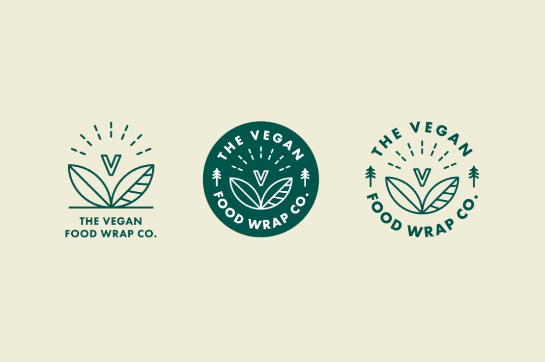 The Vegan 天然植物素食品牌logo設(shè)計“有機(jī)徽章”圖案 The Vegan 天然植物素食品牌logo設(shè)計“有機(jī)徽章”圖案