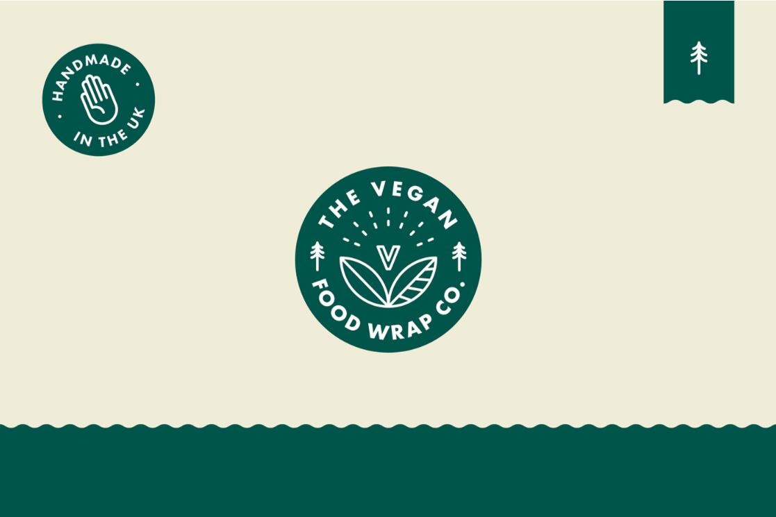 The Vegan 天然植物素食品牌logo設(shè)計“有機(jī)徽章”圖案 The Vegan 天然植物素食品牌logo設(shè)計“有機(jī)徽章”圖案