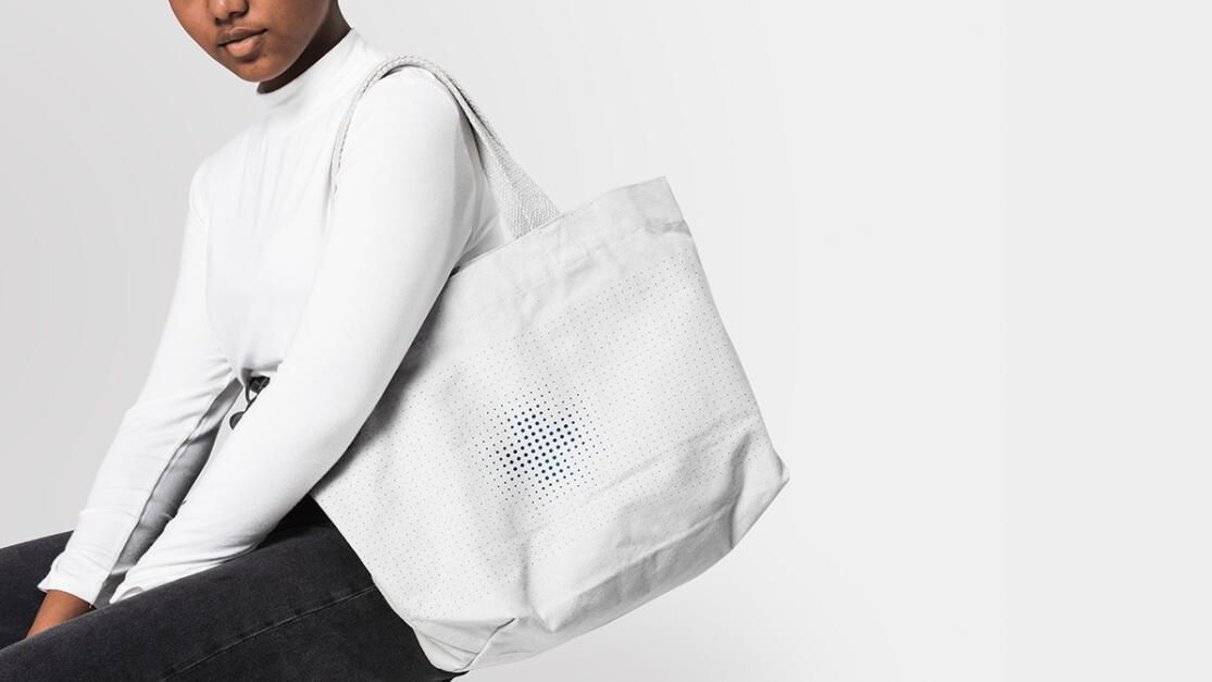 CPAP+睡眠呼吸暫停通氣治療醫(yī)療設備品牌logo設計視覺形象vi設計“圓點氣流”圖案