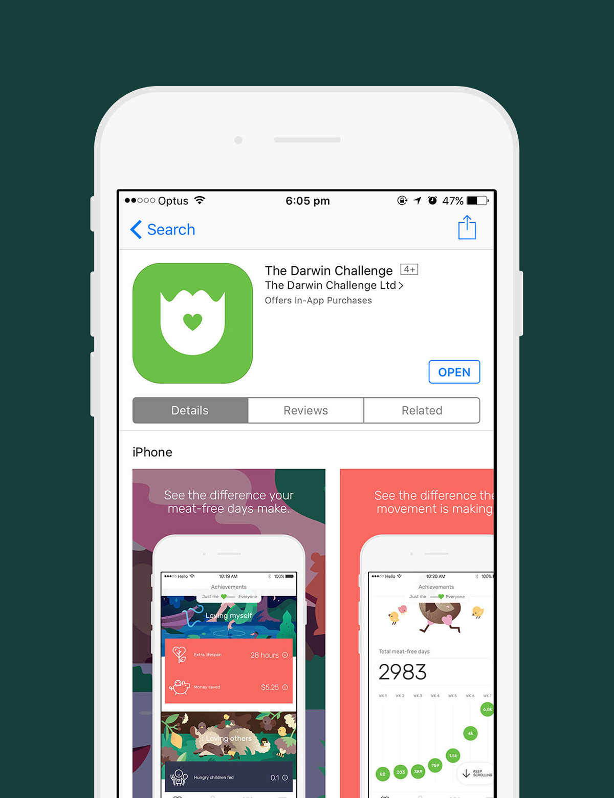 The Darwin Challenge不吃肉app應(yīng)用程序界面設(shè)計與風(fēng)景矢量插畫設(shè)計風(fēng)格 The Darwin Challenge不吃肉app應(yīng)用程序界面設(shè)計與風(fēng)景矢量插畫設(shè)計風(fēng)格