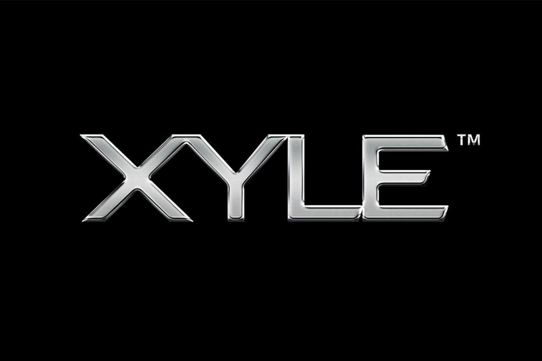 Xyle建筑設(shè)計(jì)公司logo設(shè)計(jì)品牌形象vis設(shè)計(jì)，x磚塊logo與超酷黑白漸變vi風(fēng)