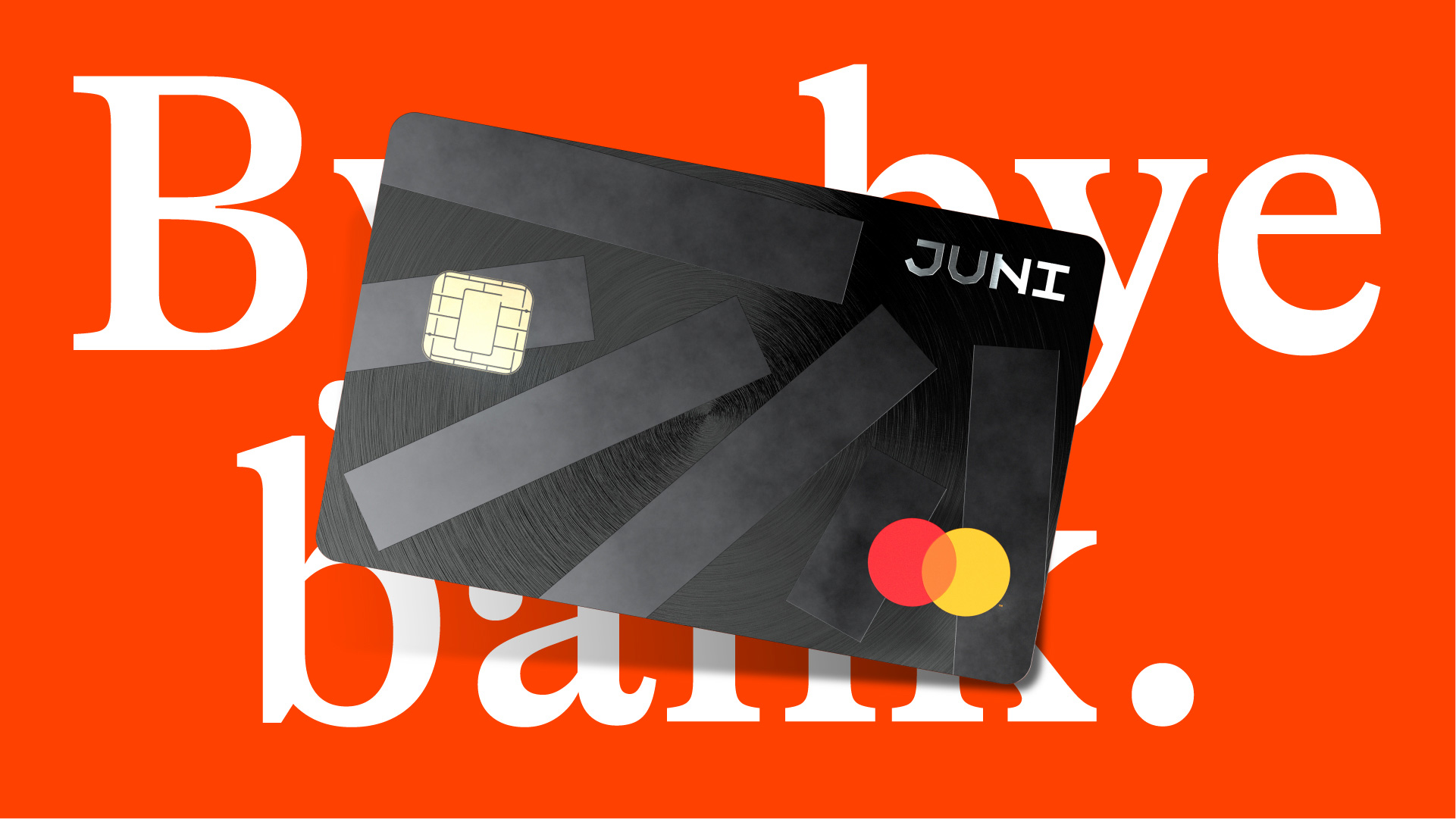 Juni金融科技初創(chuàng)公司logo設計品牌形象vi設計,源自多米諾骨牌粗線條色塊核心視覺-銀行卡