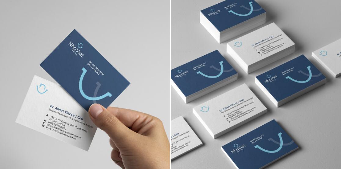 Nha Viet 牙科牙齒醫(yī)療診所品牌全案策劃設計-logo/vi/