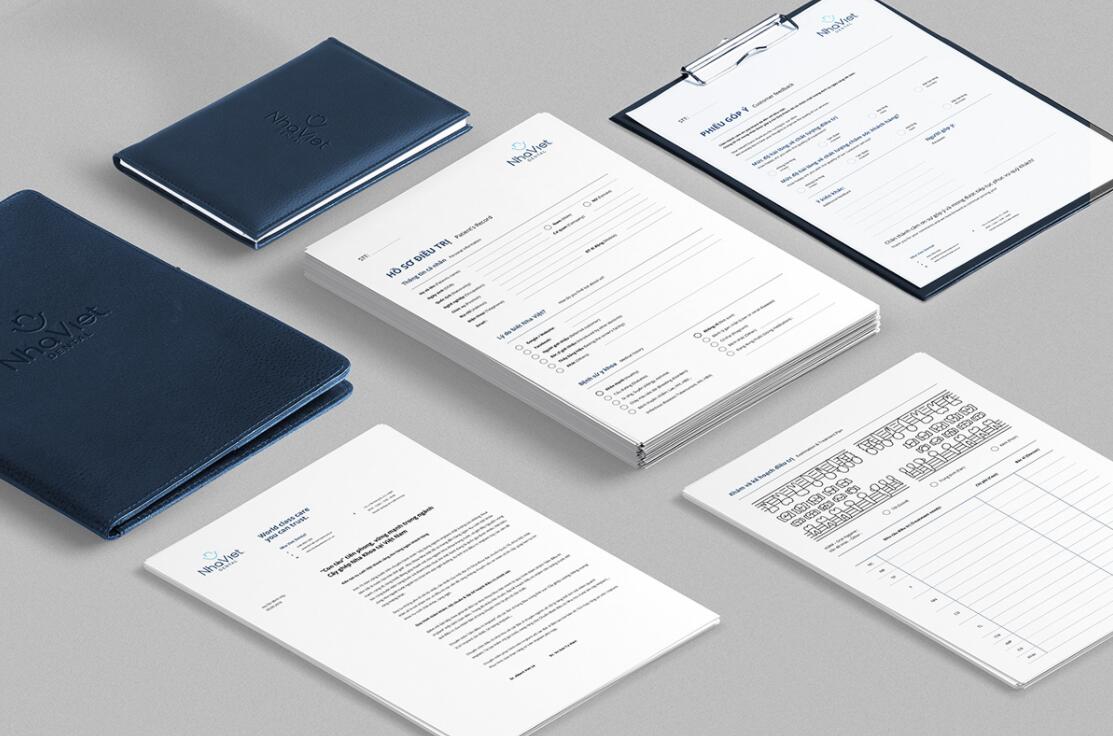 Nha Viet 牙科牙齒醫(yī)療診所品牌全案策劃設計-logo/vi/