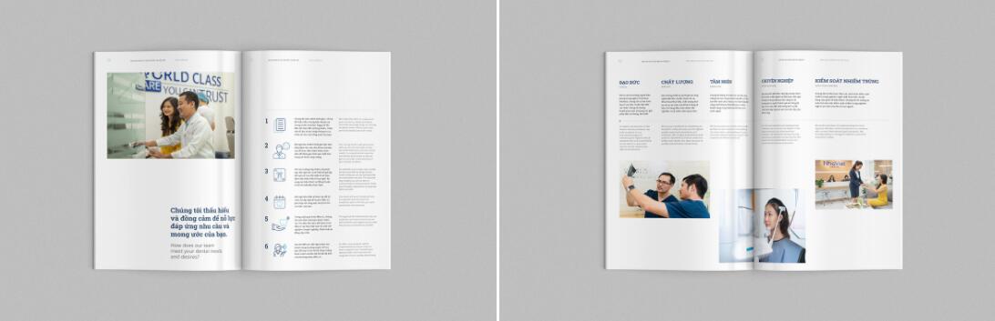 Nha Viet 牙科牙齒醫(yī)療診所品牌全案策劃設計-畫冊