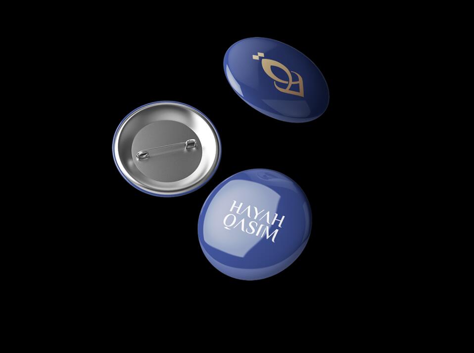 Hayah Qasim 微整形美容保健機(jī)構(gòu)logo設(shè)計(jì)vi設(shè)計(jì)，優(yōu)雅藝術(shù)風(fēng)格