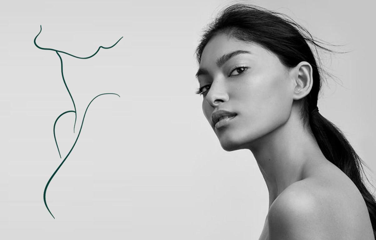 Zatt 美容整形外科診所logo設(shè)計(jì)vi設(shè)計(jì)，綠金配色清新精致風(fēng)格