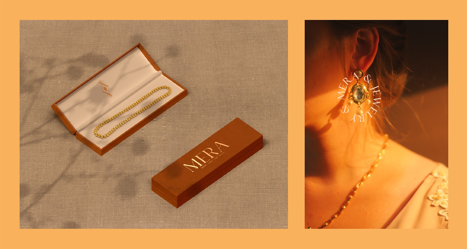 Mira Jewelry珠寶品牌logo設(shè)計視覺識別vi設(shè)計,暖黃色金色 Mira Jewelry珠寶品牌logo設(shè)計視覺識別vi設(shè)計,暖黃色金色