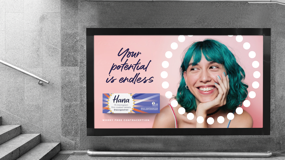 OTC非處方藥HANA避孕藥品牌創(chuàng)建-視覺形象識別與logo包裝宣傳廣告設計 OTC非處方藥HANA避孕藥品牌創(chuàng)建-視覺形象識別與logo包裝宣傳廣告設計