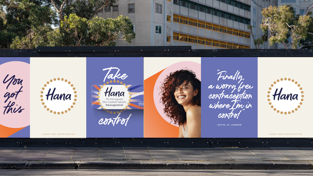 OTC非處方藥HANA避孕藥品牌創(chuàng)建-視覺形象識別與logo包裝宣傳廣告設計 OTC非處方藥HANA避孕藥品牌創(chuàng)建-視覺形象識別與logo包裝宣傳廣告設計