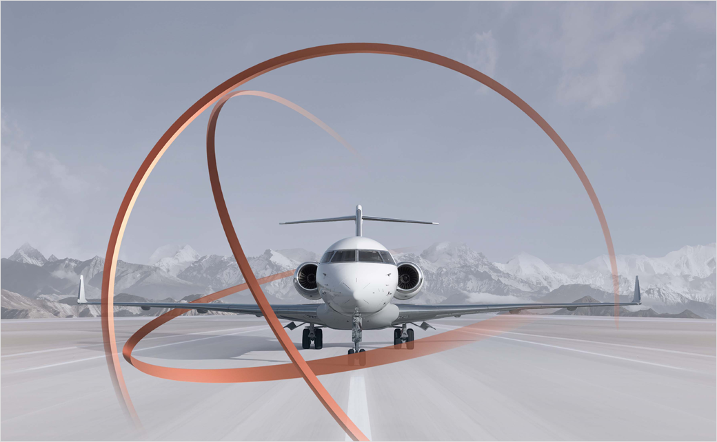 Jetcraft 全球私人飛機(jī)經(jīng)紀(jì)貿(mào)易公司logo設(shè)計(jì)vi設(shè)計(jì)”銅色線條地球“