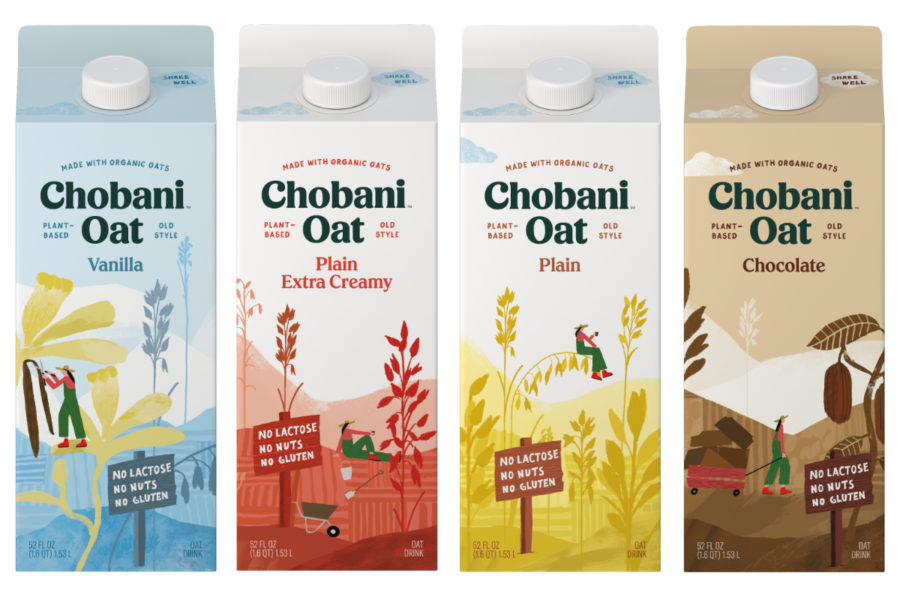 chobani.oat 燕麥牛奶乳制品包裝設(shè)計,清新燕麥插畫 chobani.oat 燕麥牛奶乳制品包裝設(shè)計,清新燕麥插畫