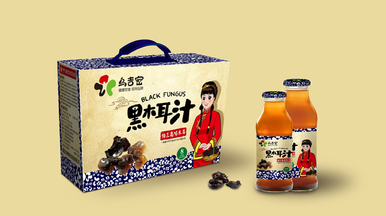 烏吉密黑木耳汁農(nóng)產(chǎn)品包裝設(shè)計-上海農(nóng)產(chǎn)品包裝設(shè)計案例 烏吉密黑木耳汁農(nóng)產(chǎn)品包裝設(shè)計-上海農(nóng)產(chǎn)品包裝設(shè)計案例