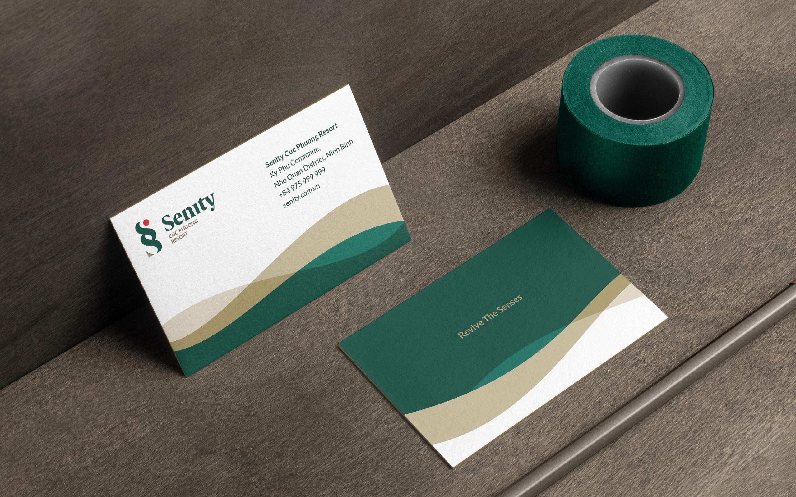 Senity 越南礦物溫泉日式度假村酒店品牌形象設(shè)計-logo&vi設(shè)計，雙s字母組成無限符號