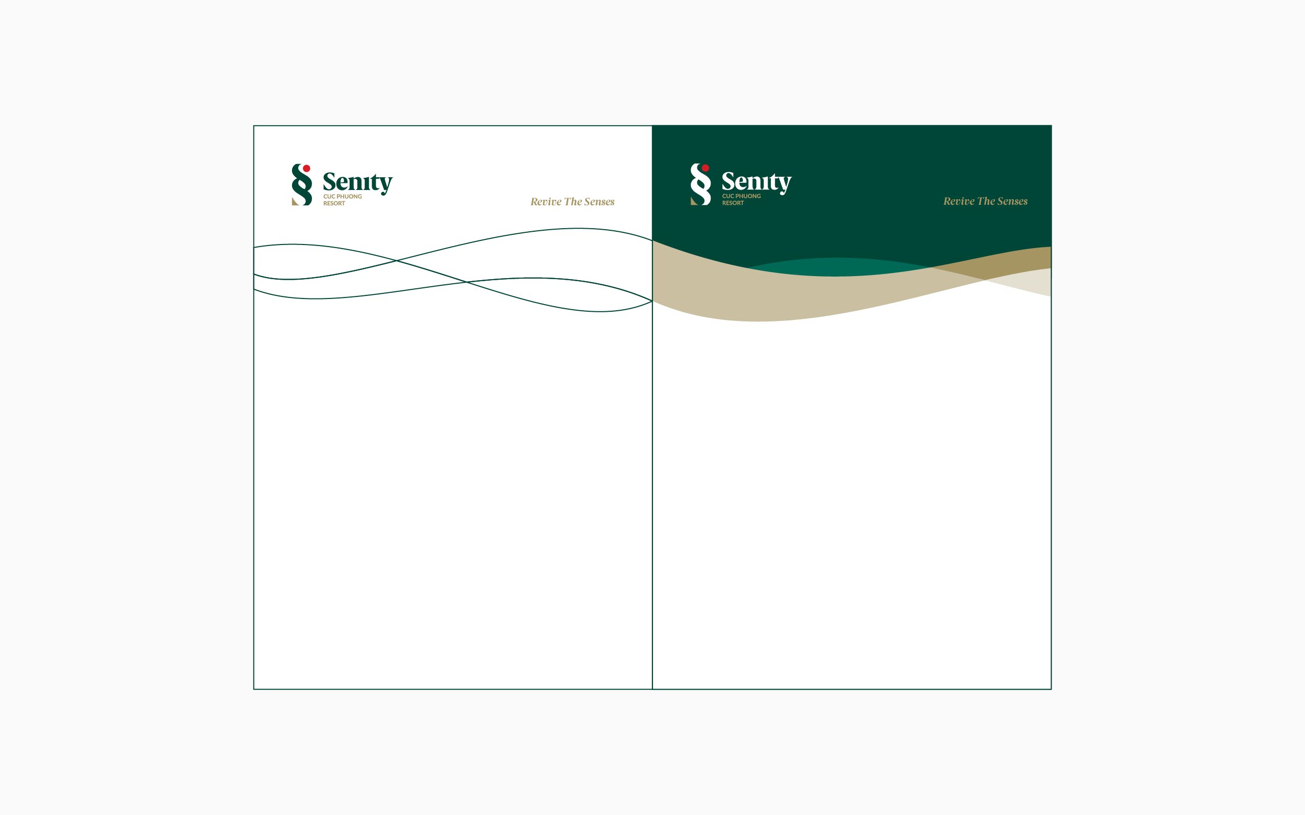 Senity 越南礦物溫泉日式度假村酒店品牌形象設(shè)計-logo&vi設(shè)計，雙s字母組成無限符號