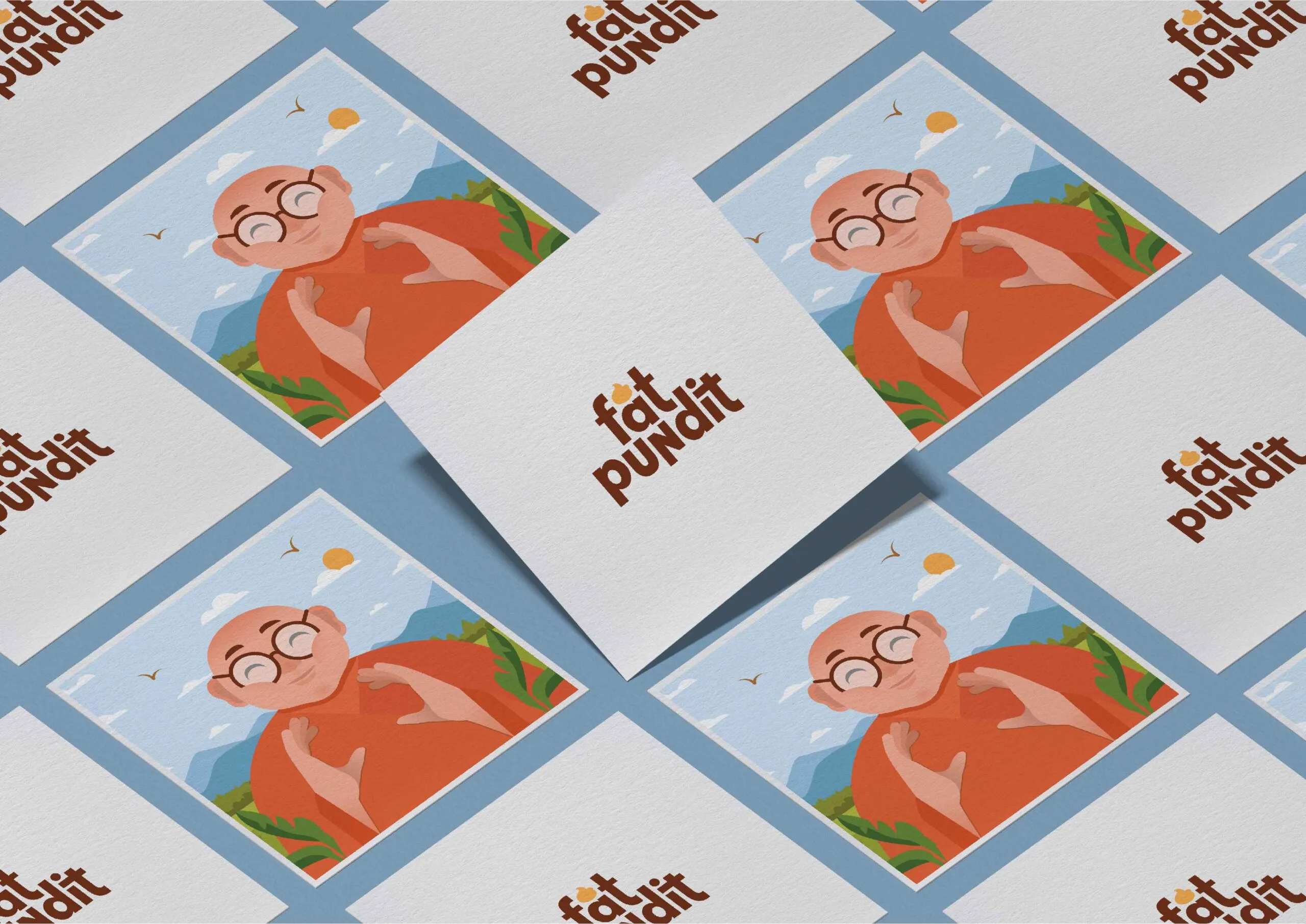 Fat Pundit瓶裝酥油黃油調(diào)味品包裝設(shè)計(jì)“胖專家人物插畫” Fat Pundit瓶裝酥油黃油調(diào)味品包裝設(shè)計(jì)“胖專家人物插畫”