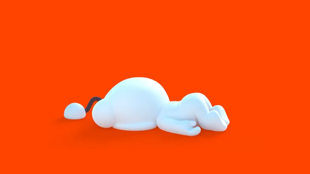 Reddit 社交新聞站點互聯(lián)網(wǎng)品牌吉祥物設計標志設計,白色橙色機器人玩偶風格 Reddit 社交新聞站點互聯(lián)網(wǎng)品牌吉祥物設計標志設計,白色橙色機器人玩偶風格