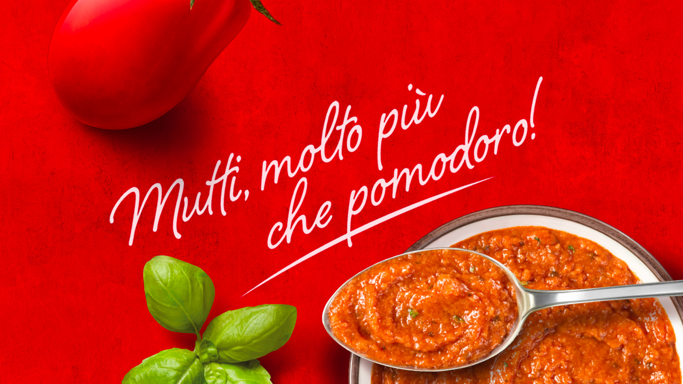 Mutti 番茄湯預(yù)制菜包裝設(shè)計“全紅色”風(fēng)格
