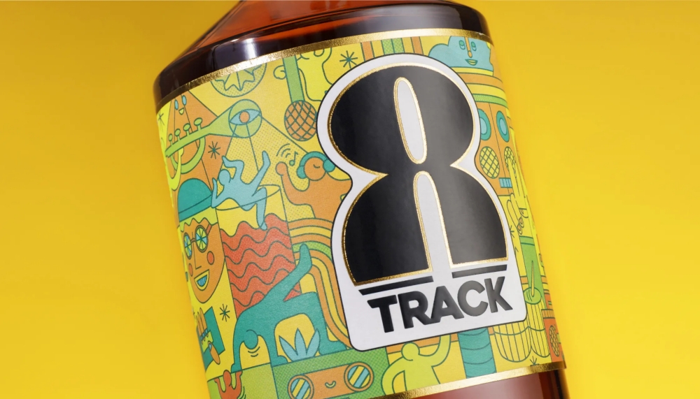 8TRACK香料朗姆酒品牌創(chuàng)建-logo設(shè)計(jì)包裝設(shè)計(jì),結(jié)合音樂文化線條時(shí)尚插畫元素 8TRACK香料朗姆酒品牌創(chuàng)建-logo設(shè)計(jì)包裝設(shè)計(jì),結(jié)合音樂文化線條時(shí)尚插畫元素