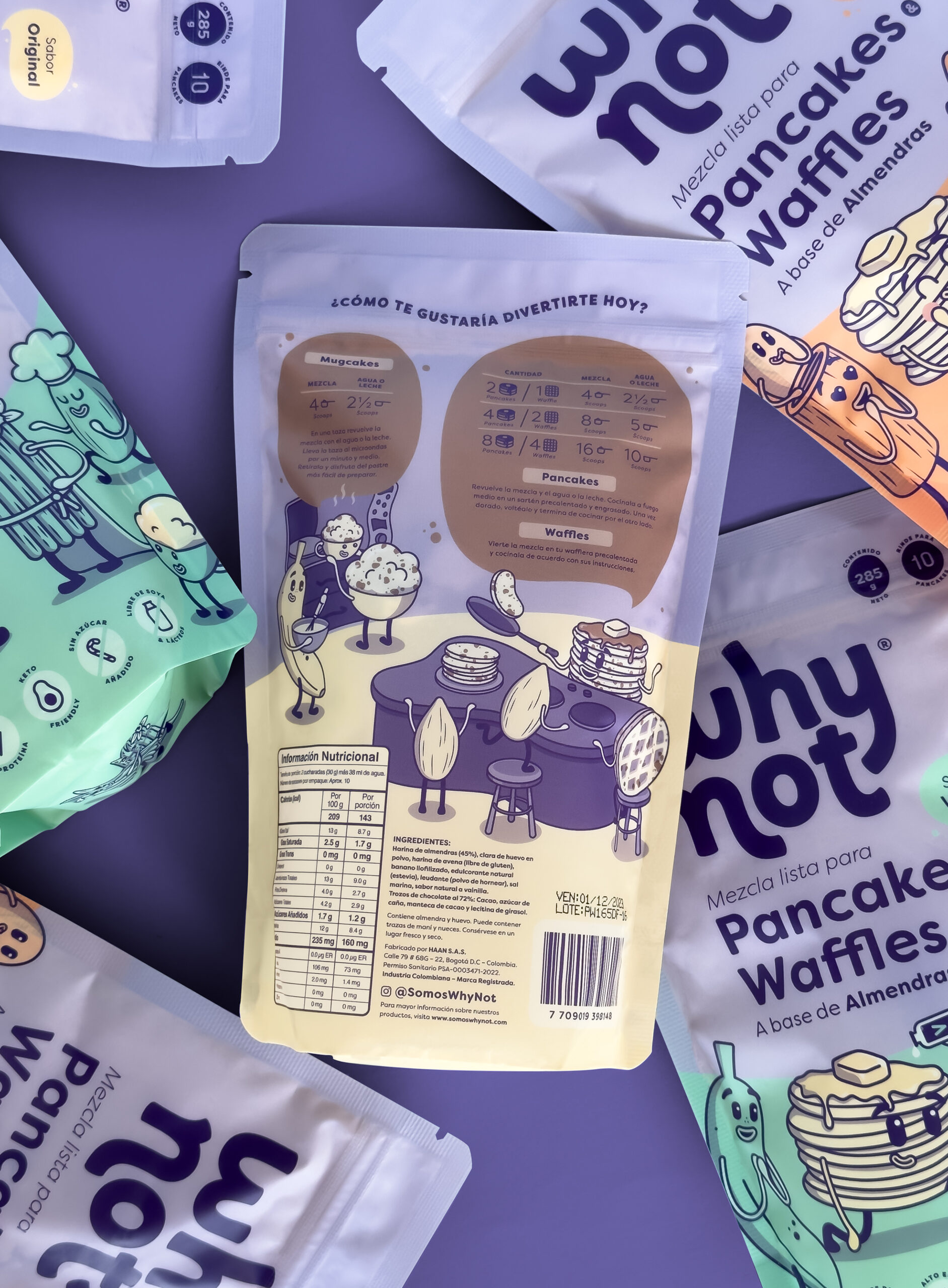 Why Not 休閑零食食品品牌起名與包裝設計，快樂和寧靜戰(zhàn)勝內(nèi)疚感