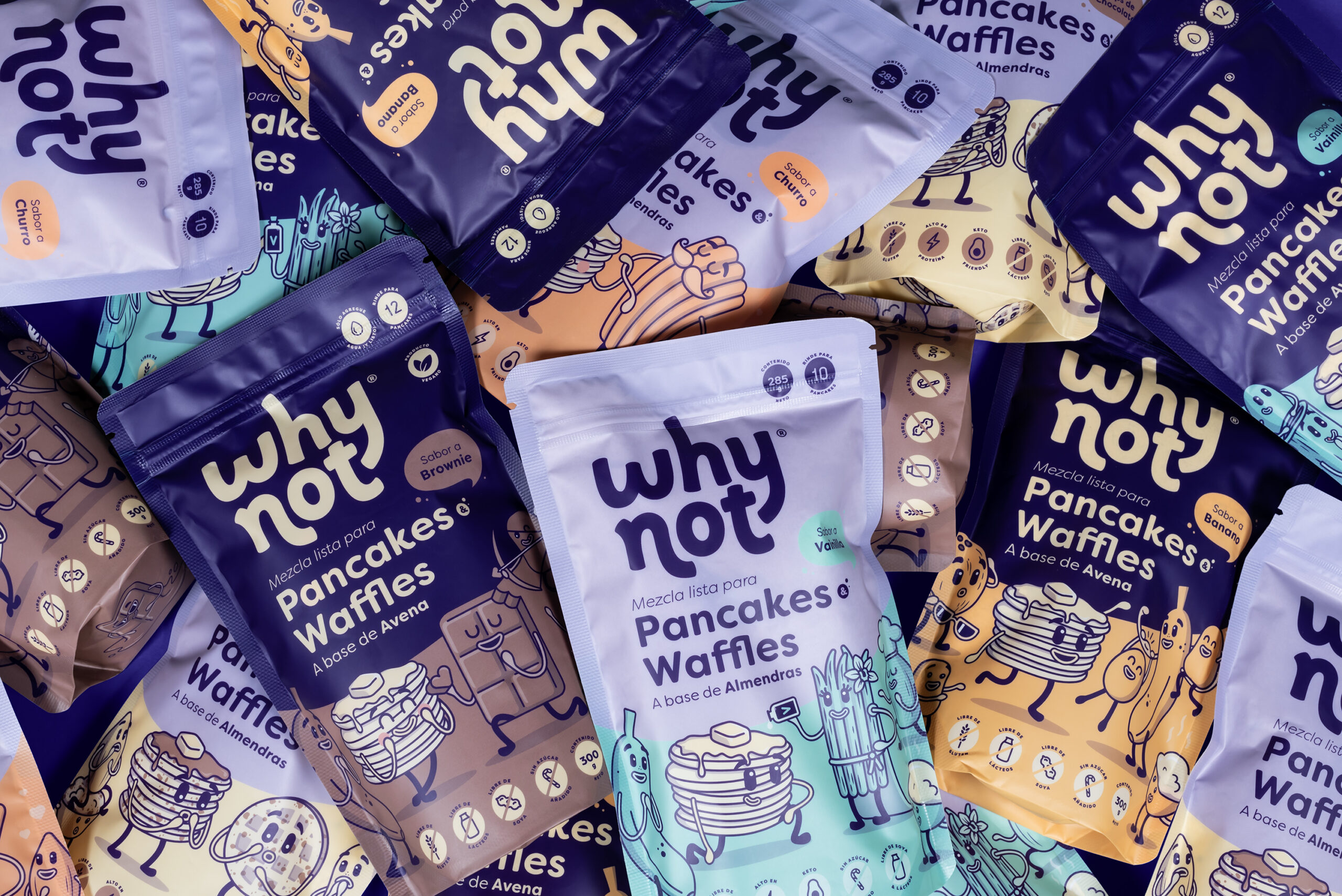 Why Not 休閑零食食品品牌起名與包裝設計，快樂和寧靜戰(zhàn)勝內(nèi)疚感