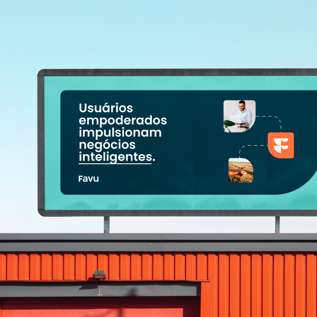 Favu 農(nóng)業(yè)互聯(lián)網(wǎng)信息平臺品牌起名/logo設(shè)計/品牌vi形象設(shè)計策劃，圓角字母F