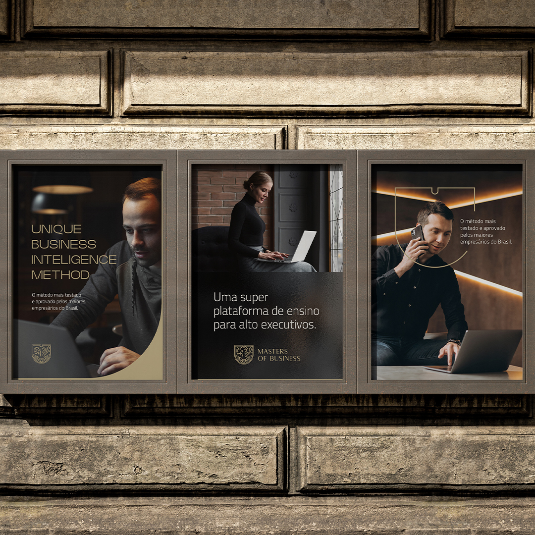 Masters高端企業(yè)在線商務(wù)培訓(xùn)公司品牌vi視覺形象設(shè)計(jì)logo設(shè)計(jì),盾牌徽章風(fēng)格