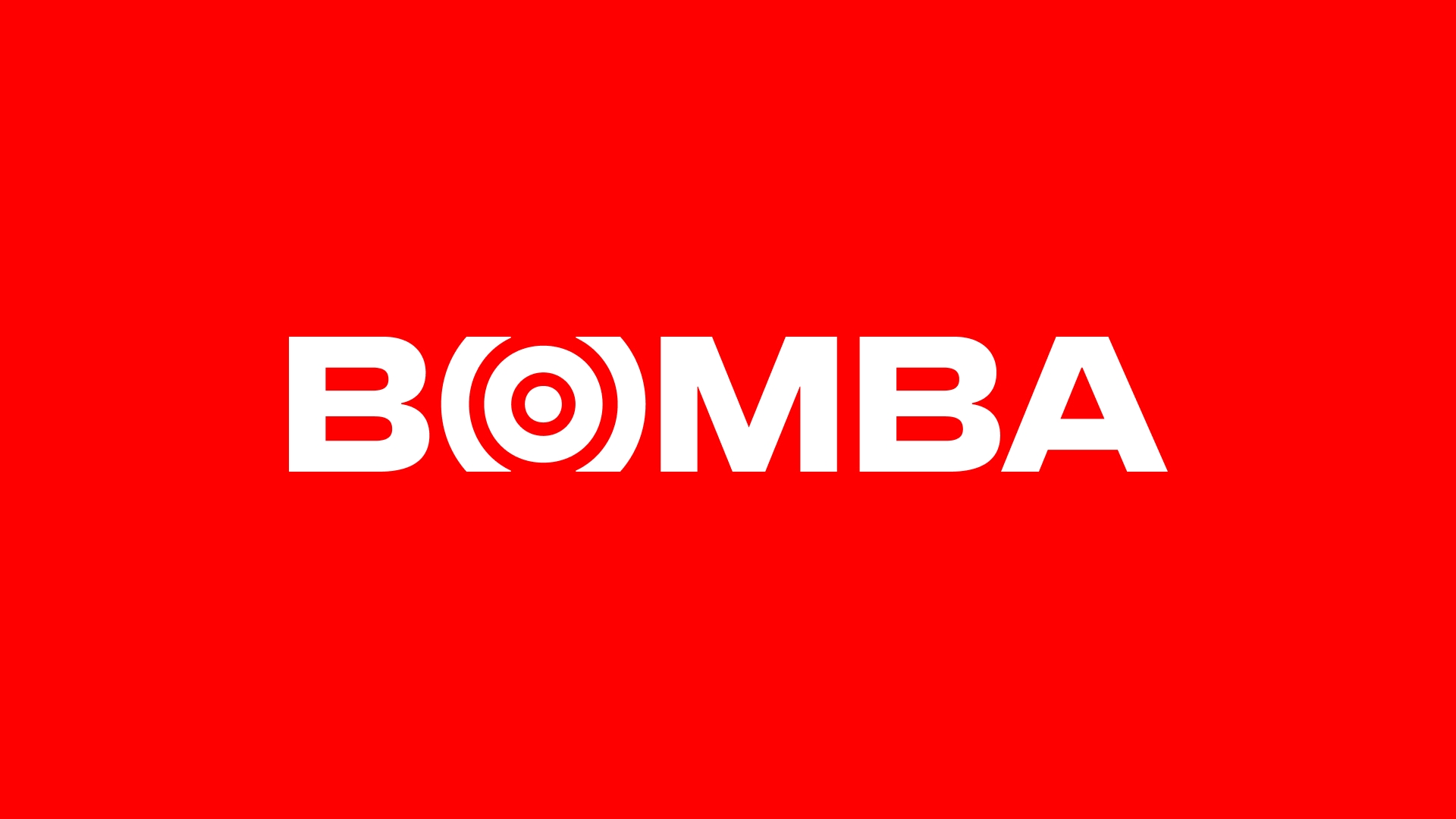 Bomba 電子與零售熱情紅色品牌形象設(shè)計(jì)logo設(shè)計(jì)同心圓元素鞏固市場(chǎng)領(lǐng)導(dǎo)地位