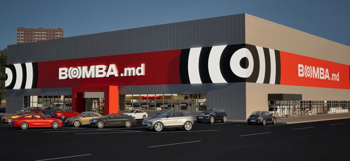  Bomba 電子與零售新品牌形象設(shè)計(jì)店鋪空間設(shè)計(jì)陳列設(shè)計(jì)