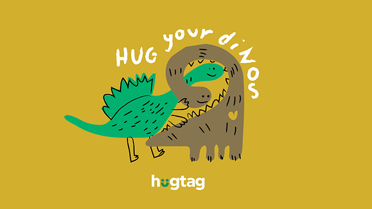 Hugtag公益品牌形象設(shè)計(jì)擁抱理念logo設(shè)計(jì)，倡導(dǎo)奉獻(xiàn)與團(tuán)結(jié)