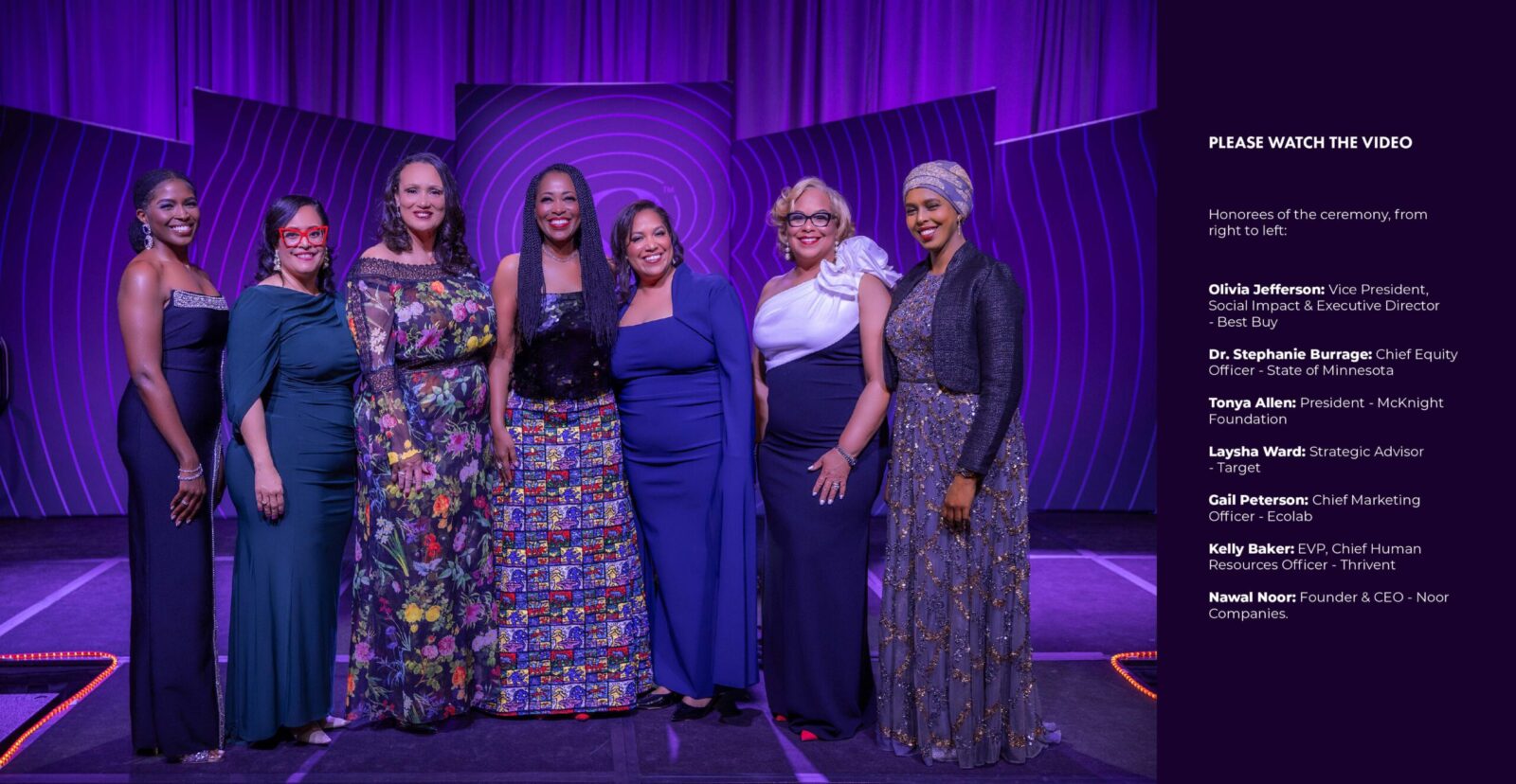 Sistas Gala ”慶祝黑人女性“慶典活動(dòng)品牌視覺(jué)形象vi設(shè)計(jì)”紫色漣漪波紋“元素