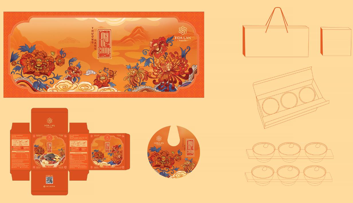 越南中藥藥材保健滋補(bǔ)品系列禮盒包裝設(shè)計(jì)中國風(fēng)插畫設(shè)計(jì) 越南中藥藥材保健滋補(bǔ)品系列禮盒包裝設(shè)計(jì)中國風(fēng)插畫設(shè)計(jì)