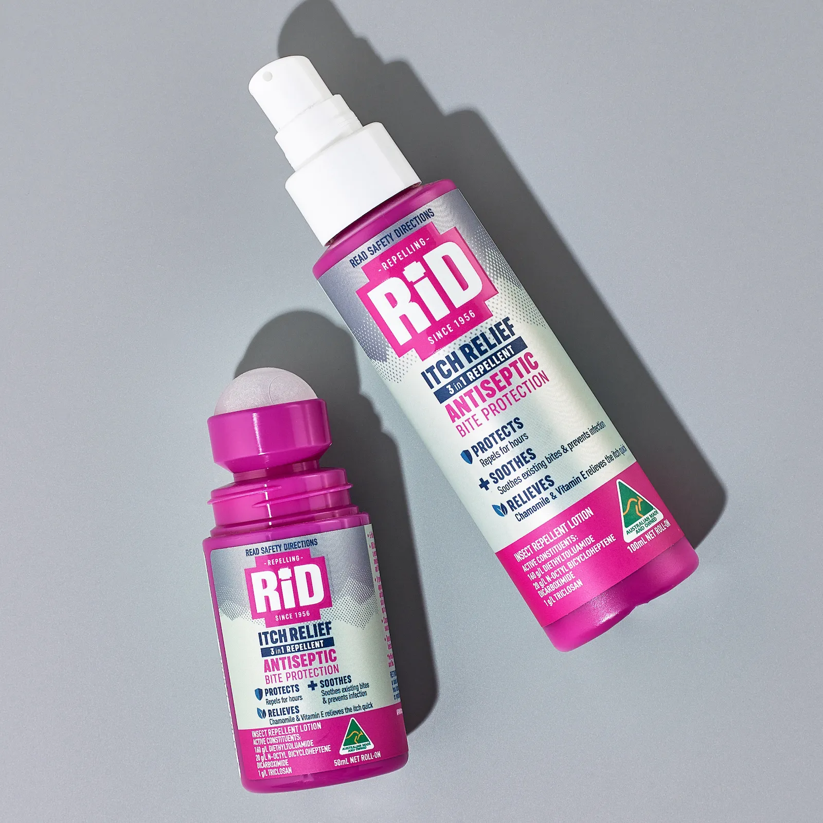 RiD驅(qū)蟲劑驅(qū)蚊劑品牌包裝更新設(shè)計,突出醫(yī)療屬性與戶外使用場景的紫色風(fēng)格 RiD驅(qū)蟲劑驅(qū)蚊劑品牌包裝更新設(shè)計,突出醫(yī)療屬性與戶外使用場景的紫色風(fēng)格