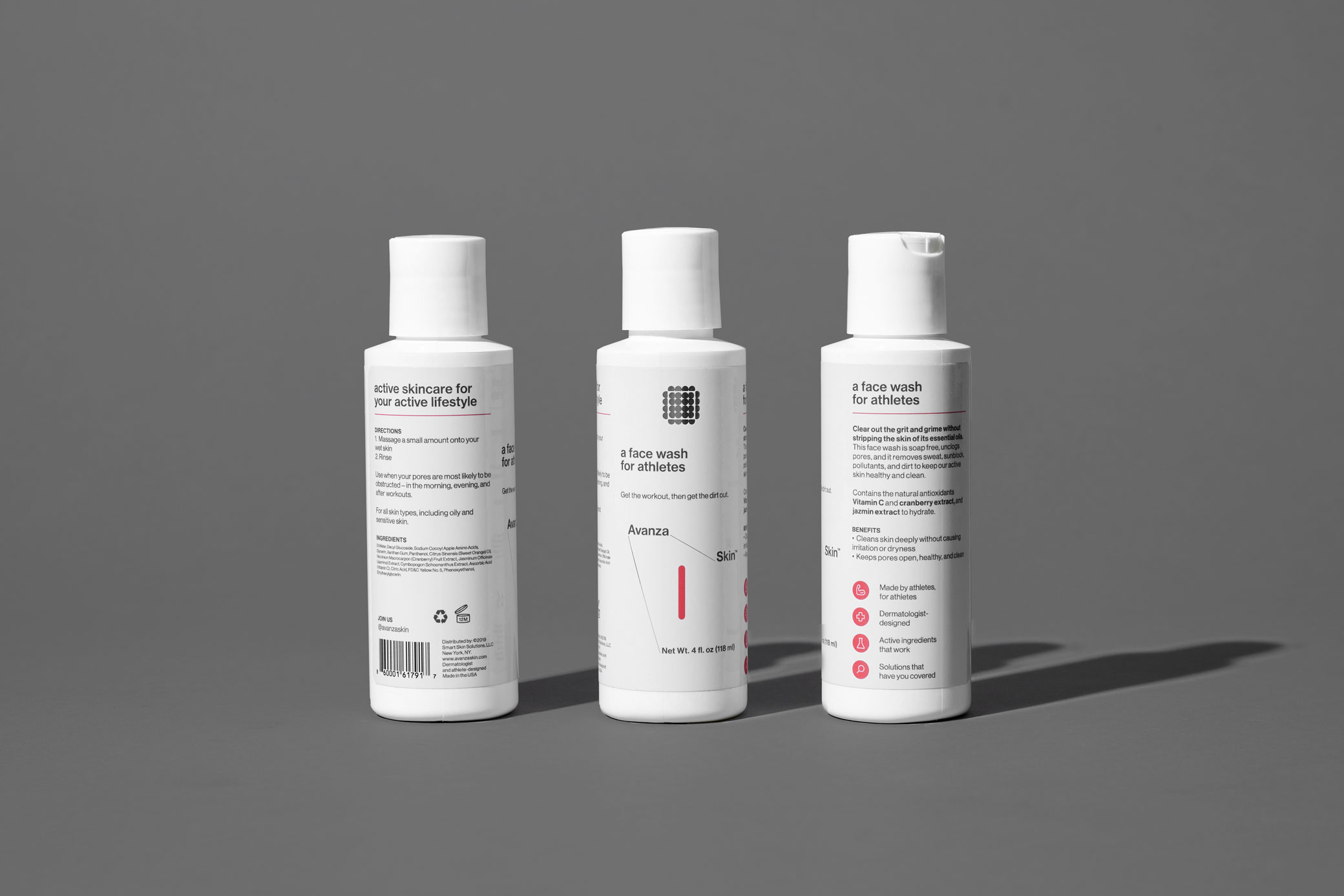 Avanza 運(yùn)動(dòng)員專用護(hù)膚品品牌形象logo&vi設(shè)計(jì)包裝設(shè)計(jì)，化學(xué)結(jié)構(gòu)線條靈感