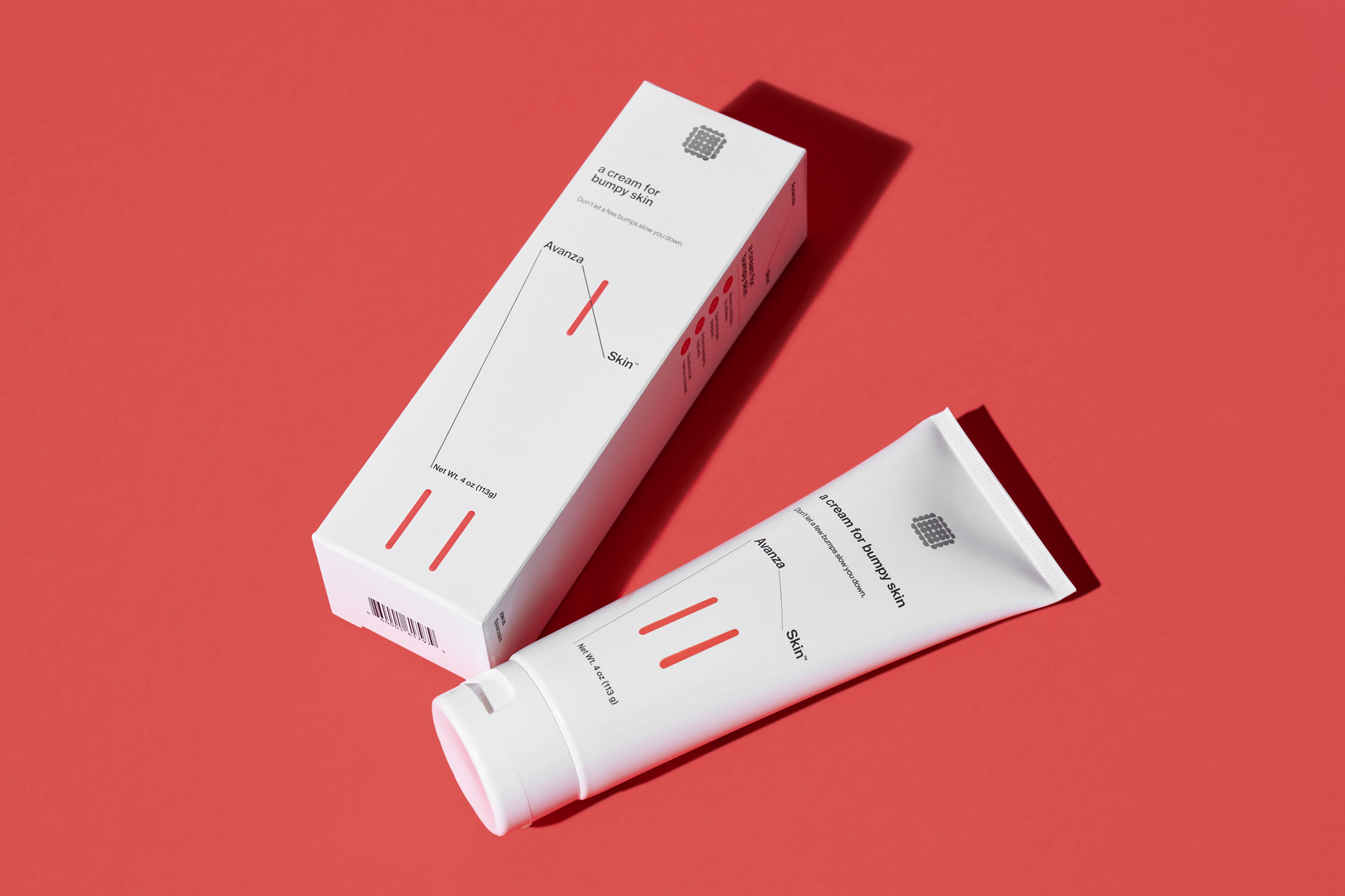 Avanza 運(yùn)動(dòng)員專用護(hù)膚品品牌形象logo$vi設(shè)計(jì)包裝設(shè)計(jì)，化學(xué)結(jié)構(gòu)線條靈感