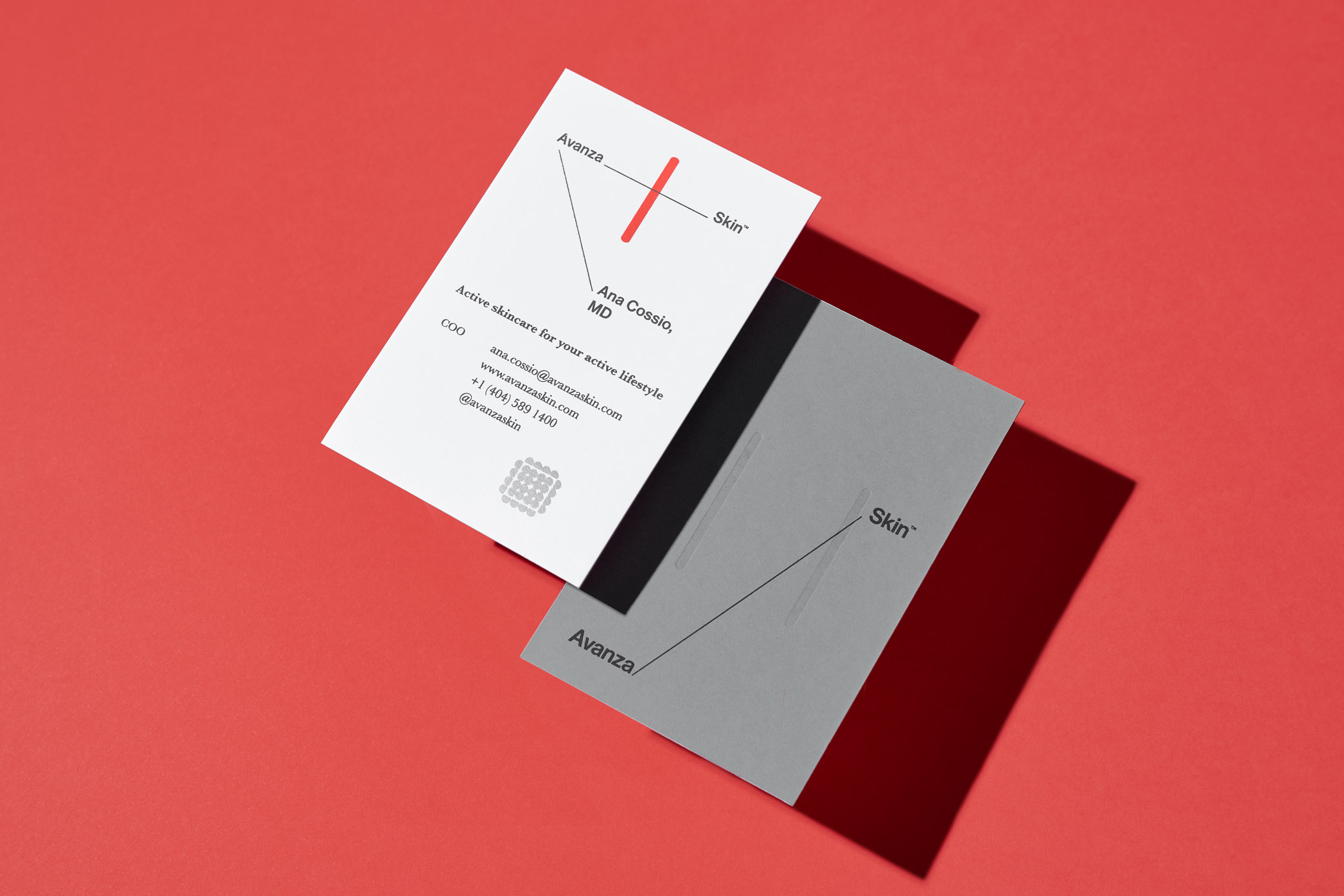 Avanza 運(yùn)動(dòng)員專用護(hù)膚品品牌形象logo$vi設(shè)計(jì)包裝設(shè)計(jì)，化學(xué)結(jié)構(gòu)線條靈感