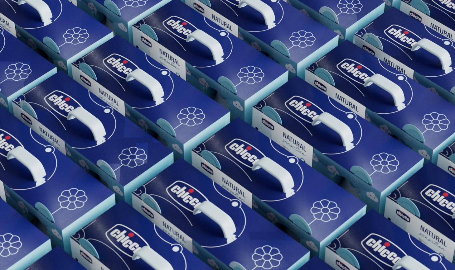 chicco嬰兒天然日化洗護(hù)產(chǎn)品“熊貓”吉祥物設(shè)計包裝設(shè)計