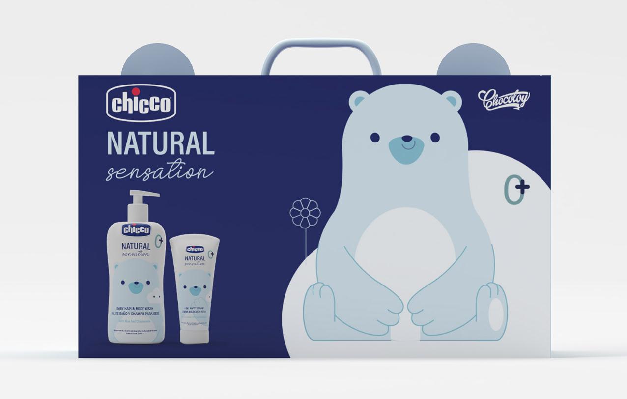 chicco嬰兒天然日化洗護(hù)產(chǎn)品“熊貓”吉祥物設(shè)計包裝設(shè)計