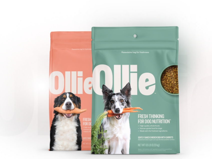 奧利Ollie寵物狗糧品牌重塑與新包裝設(shè)計(jì)