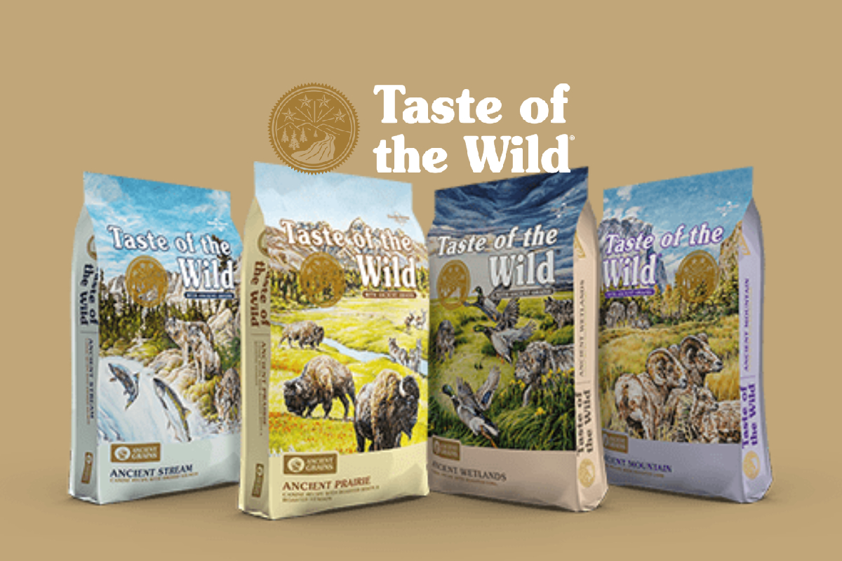 Taste of the Wild野生的味道狗糧包裝設(shè)計(jì)“自然飲食”