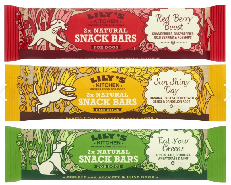 莉莉的廚房狗糧包裝設計：優(yōu)質食品和品牌標識