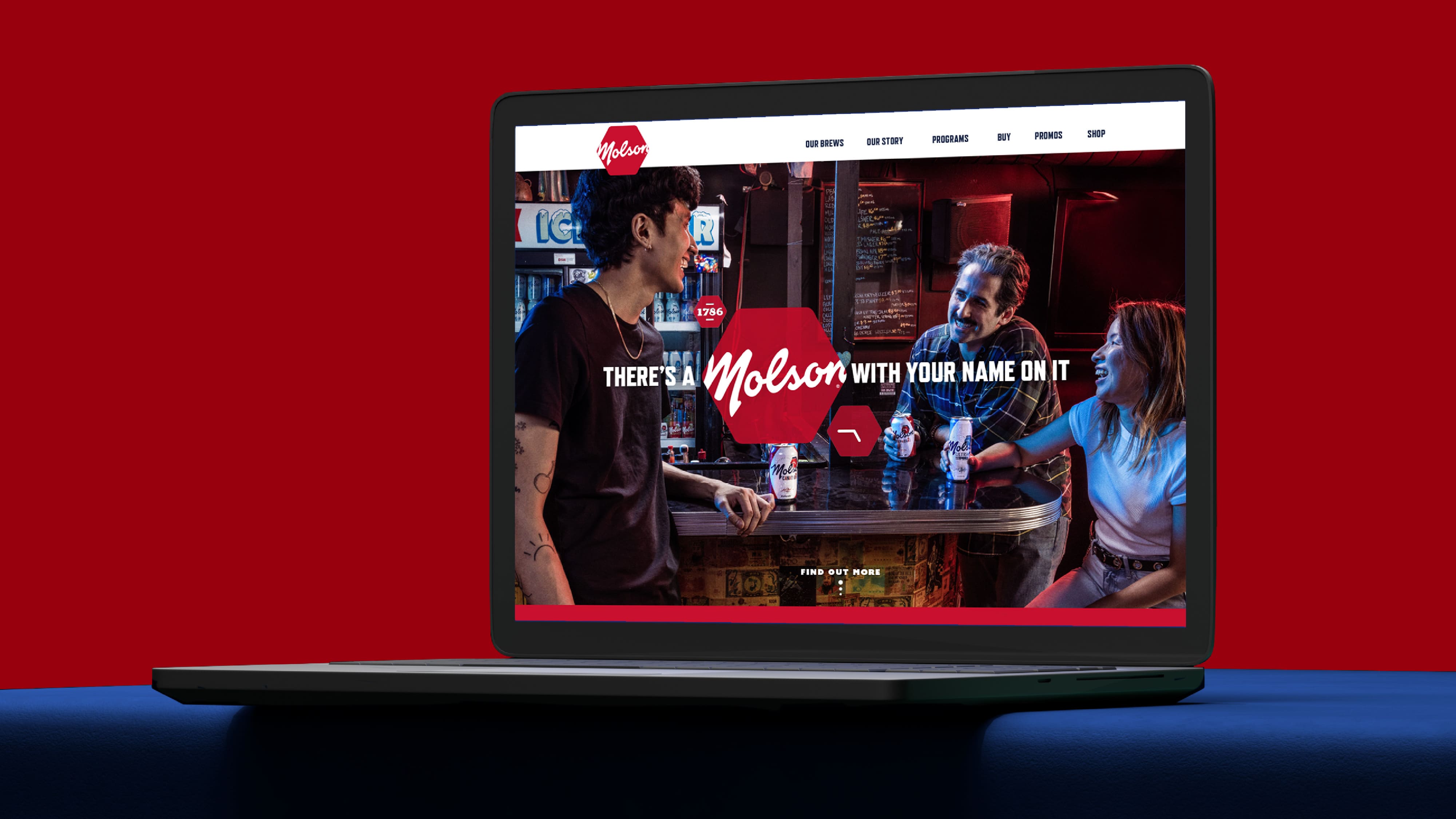 加拿大啤酒Molson品牌形象改造設(shè)計(jì),標(biāo)志性六邊形占據(jù)視覺(jué)中心位置 加拿大啤酒Molson品牌形象改造設(shè)計(jì),標(biāo)志性六邊形占據(jù)視覺(jué)中心位置