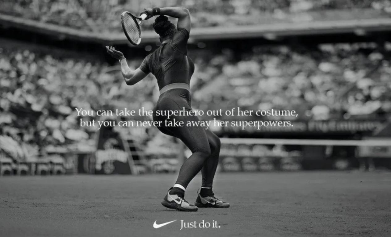 耐克的成功得益于其與體育界的深厚品牌聯(lián)系，即贊助頂尖體育巨星