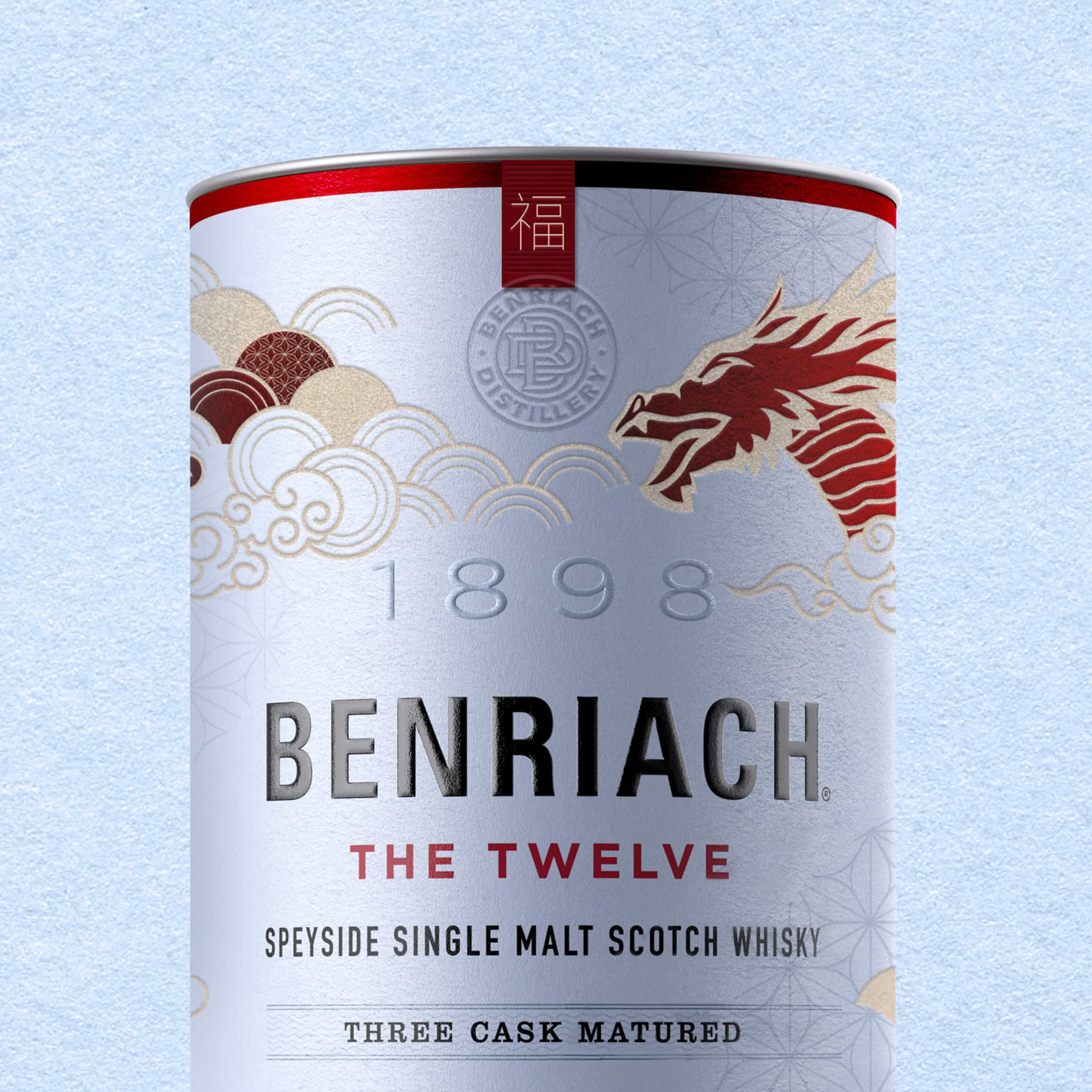 Benriach 單一麥芽蘇格蘭威士忌設(shè)計(jì)中國風(fēng)酒包裝,2024兔年龍年元素 Benriach 單一麥芽蘇格蘭威士忌設(shè)計(jì)中國風(fēng)酒包裝,2024兔年龍年元素