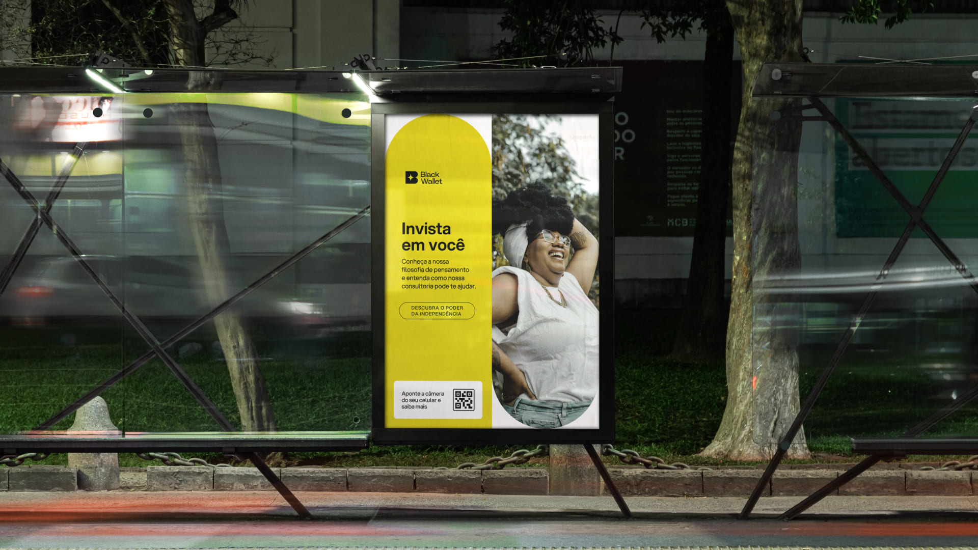 Black Wallet 財(cái)務(wù)規(guī)劃和投資咨詢金融公司vi設(shè)計(jì)企業(yè)形象設(shè)計(jì)，黃色B字母+星元素